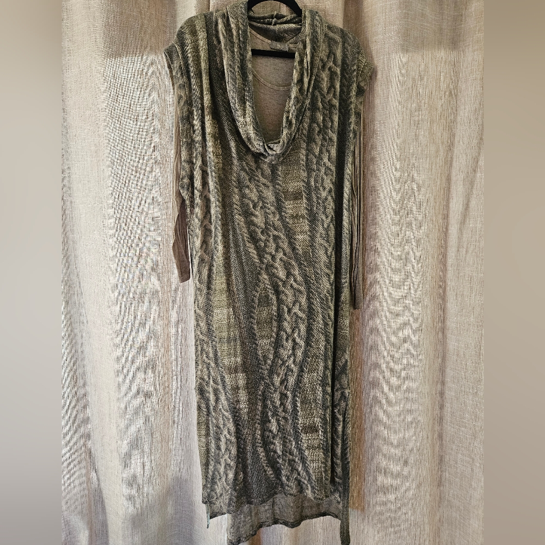 Scandal Italy Dress With Sweater Tunic One Size